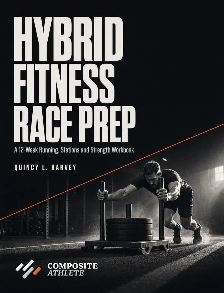 Hybrid Fitness Race Prep workbook cover