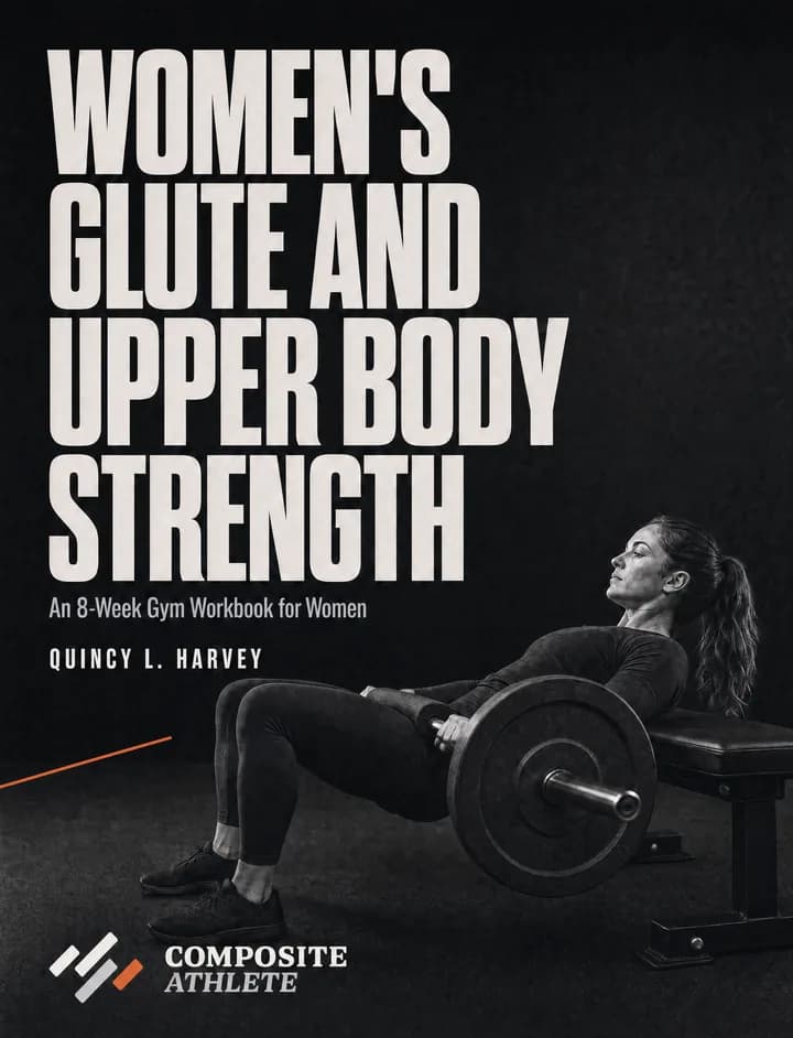 Women's Glute and Upper Body Strength workbook cover