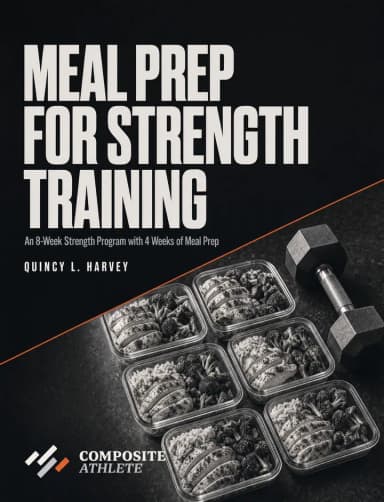 Meal Prep for Strength Training workbook cover