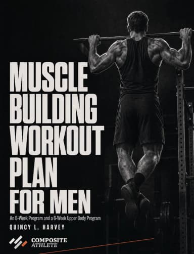Muscle Building Workout Plan for Men workbook cover